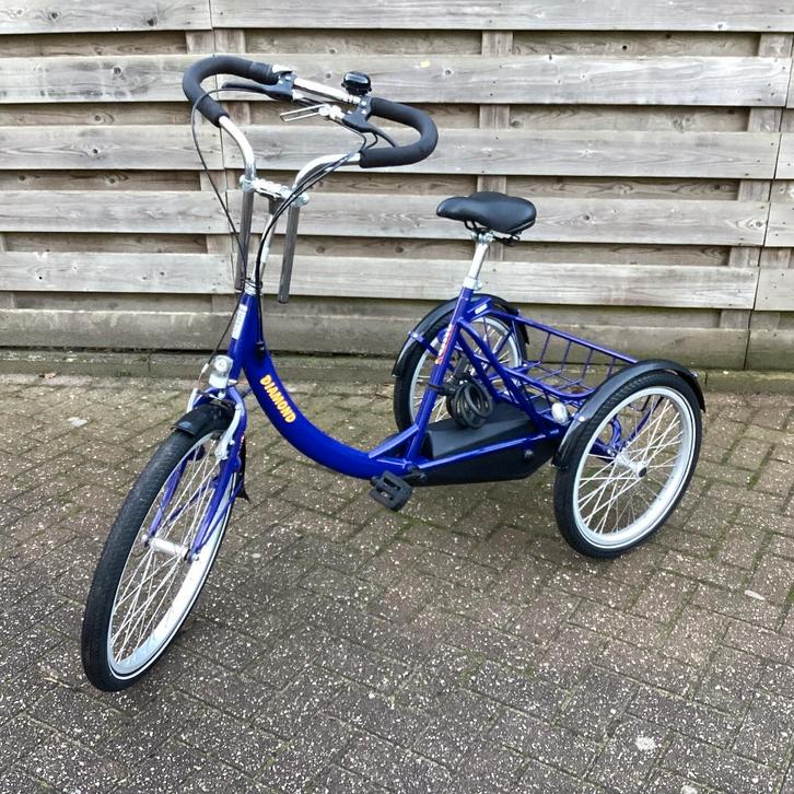 Nijland diamond met 5 versnellingen, Fietsen en Brommers, Fietsen | Driewielfietsen, Gebruikt, Ophalen of Verzenden