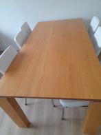 Eettafel voor max 8 personen, Ophalen, Gebruikt, 100 tot 150 cm, 200 cm of meer