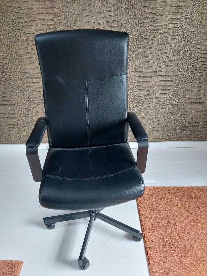 ZGAN Bureaustoel - Weg wegens verhuizing, Huis en Inrichting, Bureaustoelen, Zo goed als nieuw, Bureaustoel, Zwart, Ergonomisch