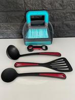 camping Keuken accessoires + stoffer en blik