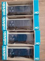Marklin 4 maal 4405 gesloten goederen wagon van de CFL, Wisselstroom, Ophalen of Verzenden, Märklin, Nieuw