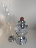 Originele Aladdin olielamp en petroleum met glazen cilinder, Ophalen, Zo goed als nieuw