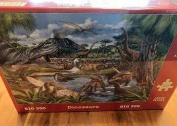 Dinosaurus Puzzel - 500 Stukjes - Nieuw beschikbaar voor biedingen