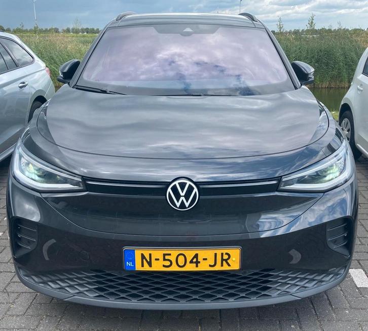 Volkswagen ID.4 77kWh 204pk 2021 Grijs, Auto's, Volkswagen, Particulier, ID.4, Elektrisch, SUV of Terreinwagen, Automaat, Origineel Nederlands