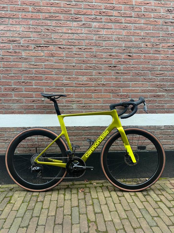 Cannondale SuperSix Evo 58cm SRAM Force E1 Quarq FFWD Ryot, Fietsen en Brommers, Fietsen | Racefietsen, Gebruikt, Heren, Overige merken