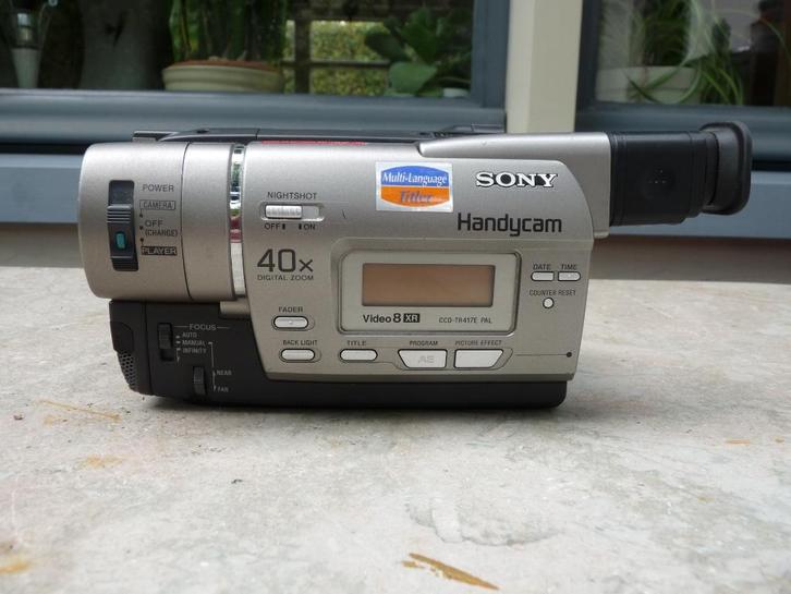 Zelf digitaliseren ? Sony Video8 en Hi8 met TBC DNR, Audio, Tv en Foto, Videocamera's Analoog, Camera, Hi 8, Ophalen