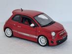 Abarth 500 (Fiat) rood 1/24, Ophalen of Verzenden, Zo goed als nieuw, Auto, Overige merken