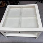 Salon tafel, Huis en Inrichting, Tafels | Salontafels, Gebruikt, 100 tot 150 cm, Vierkant, Glas