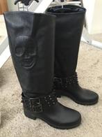 PHILIPP PLEIN laarzen met STUDS maat 40 origineel zgan, G, Zwart, Ophalen of Verzenden, Zo goed als nieuw