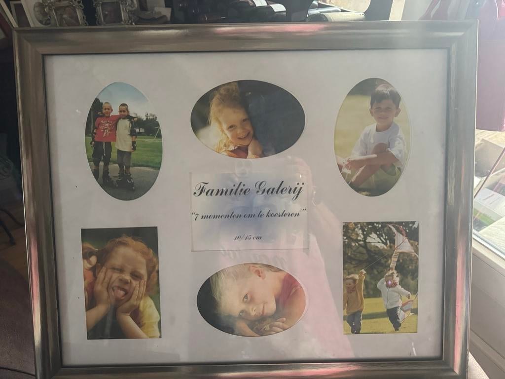 Fotolijst Familie Galerij, Ophalen of Verzenden, Gebruikt