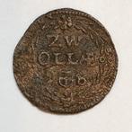 Duit Zwolle 1598. Fr+., Ophalen of Verzenden, Vóór koninkrijk, Overige waardes, Losse munt
