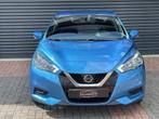 Nissan Micra 1.0L Acenta Cruise | Led | Airco | Carplay | Na, Stof, Gebruikt, Blauw, Origineel Nederlands