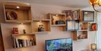 IKEA BESTA set wandkasten (met ledverlichting), Ophalen, Met deur(en), Grenenhout, Zo goed als nieuw