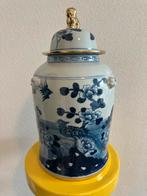 Chinese Gemberpot met Gouden Accenten, Huis en Inrichting, Ophalen of Verzenden