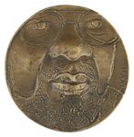 PENNING 1997 Eric Claus : Paulin Hountondji, Verzenden, Brons, Nederland