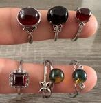 Amber ringen verstelbaar, Sieraden, Tassen en Uiterlijk, Edelstenen, Ophalen of Verzenden, Nieuw