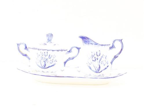 Royal twickel delftware porseleinen suiker en melkkannetje 3, Huis en Inrichting, Keuken | Servies, Gebruikt, Overige typen, Overige stijlen