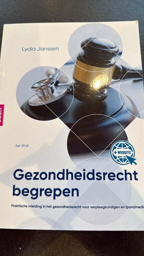 Lydia Janssen - Gezondheidsrecht begrepen, Boeken, Wetenschap, Zo goed als nieuw, Ophalen of Verzenden