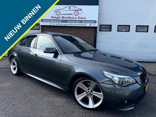 Bmw 5-serie 525i/218PK/EXE/M2007/M-PAKKET/DAK/NAVI/VOL!!, Auto's, BMW, Bedrijf, 5-Serie, ABS, Airbags, Airconditioning, Alarm