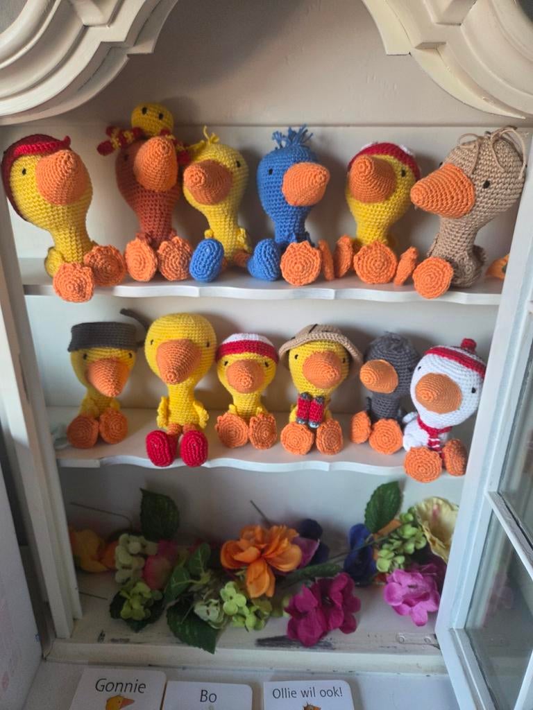 Gonnie en vriendjes gehaakt, Hobby en Vrije tijd, Breien en Haken, Ophalen of Verzenden, Nieuw, Haken, Overige typen