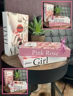 Set 3 mooie decoratie boeken en art beeldje. Nieuw, Huis en Inrichting, Woonaccessoires | Overige, Ophalen of Verzenden, Nieuw