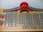 Duplo luxe brug, 2 wissels, 14 rechte rails en 27 bochten., Ophalen of Verzenden, Gebruikt, Complete set, Duplo