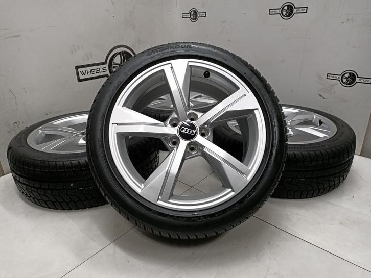 Audi A1 lichtmetaal velgen 17"inch met winterbanden 5x100, Auto-onderdelen, Banden en Velgen