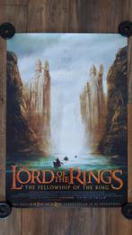 Filmposter The Lord of the Rings: The Fellowship of the Ring, Rechthoekig Staand, Ophalen of Verzenden, Zo goed als nieuw, A1 t/m A3