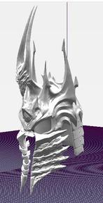 Arthas helm 3d print, Hobby en Vrije tijd, Kostuums, Theaterbenodigdheden en LARP, Ophalen of Verzenden, Nieuw
