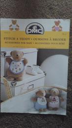 Dmc stitch a teddy  exclusief verzendkosten ( 2 pnt), Hobby en Vrije tijd, Borduren en Borduurmachines, Handborduren, Patroon