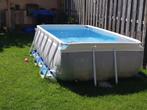 Zwembad Intex prism 300 x 175 x 80cm met Zandfilterpomp, Ophalen, Gebruikt, 80 tot 120 cm, Minder dan 200 cm