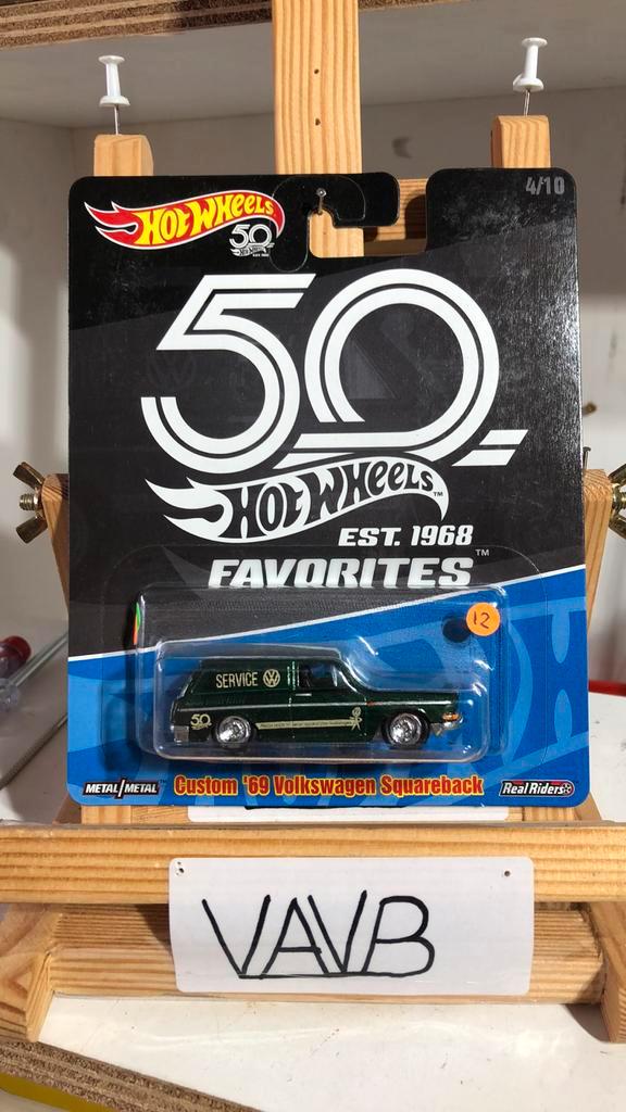 7 vw Volkswagen squareback Hot Wheels Hotwheels VAVB nieuw, Hobby en Vrije tijd, Modelauto's | Overige schalen, Nieuw, Auto, Ophalen of Verzenden