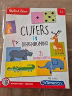 Cijfers en Dierendomino - Clementoni, Ophalen of Verzenden, Zo goed als nieuw, Taal en Lezen