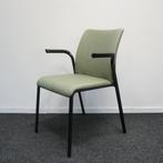Steelcase Eastside Vergaderstoelen | Stoelen | Groen / Zwart, Gebruikt, Zwart, Ophalen of Verzenden, Metaal