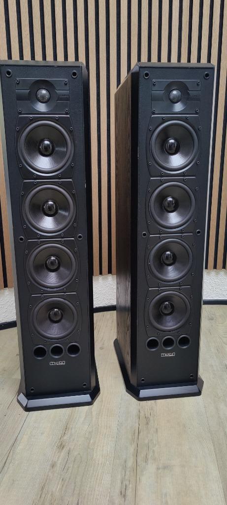 Mission 753 boxen, Audio, Tv en Foto, Luidsprekers, Gebruikt, Front, Rear of Stereo speakers, 120 watt of meer, Overige merken