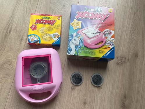 Xoomy tekenmachine unicorn en dieren, Kinderen en Baby's, Speelgoed | Overig, Zo goed als nieuw, Jongen of Meisje, Ophalen of Verzenden