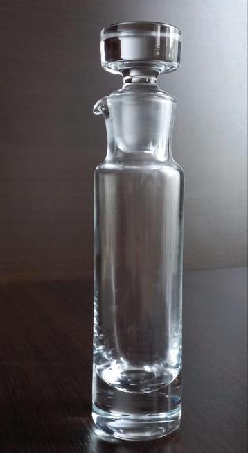 Vintage Kristallen Whiskyfles – Art Deco Stijl | Met stop beschikbaar voor biedingen