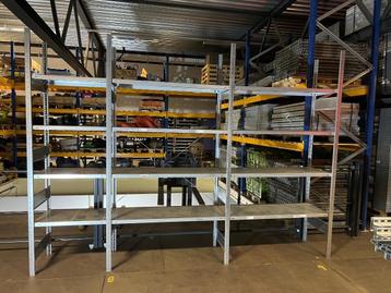 Legbordstelling Schulte 250 kg per legbord gebruikt  beschikbaar voor biedingen