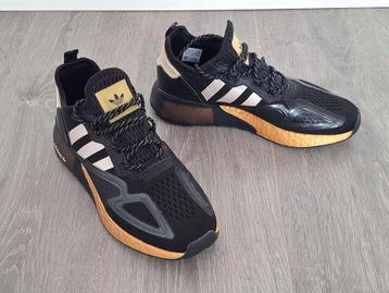 Adidas ZX 2K Boost Black Gold Metallic maat 41 1/3 beschikbaar voor biedingen