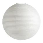 Papieren lampenkap van ikea, wit, Ø 50 cm, Huis en Inrichting, Lampen | Hanglampen, Ophalen of Verzenden, Gebruikt, Overige materialen