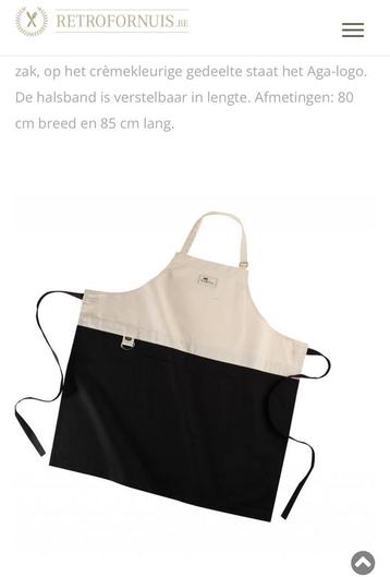 Keukenschort Aga Cookshop NIEUW beschikbaar voor biedingen