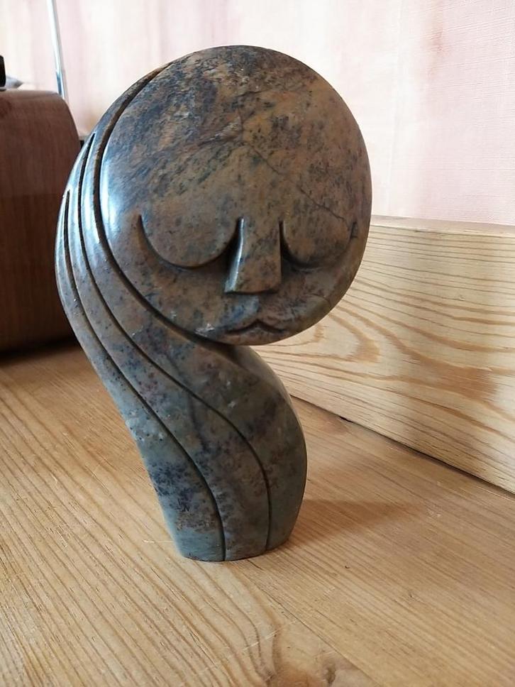 Afrikaanse Steenkunst van Cuth, Antiek en Kunst, Kunst | Beelden en Houtsnijwerken, Ophalen of Verzenden