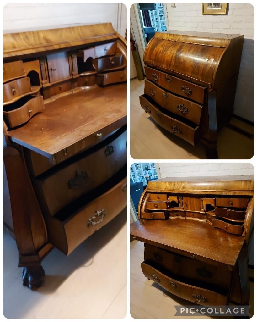 Secretaire, Antiek en Kunst, Antiek | Meubels | Kasten, Ophalen