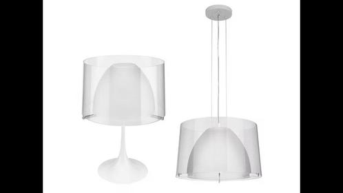 Philips Tulmis, Huis en Inrichting, Lampen | Lampenkappen, Zo goed als nieuw, 25 tot 50 cm, Rond, Wit, Ophalen