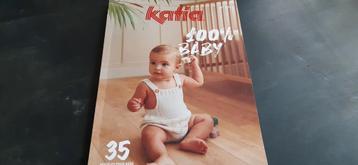 Katia 100 % Baby breiboek wel 35 breipatronen