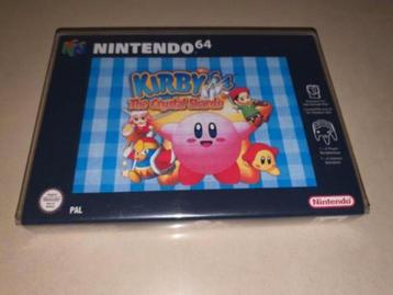 Kirby 64 The Crystal Shards N64 Game Case beschikbaar voor biedingen