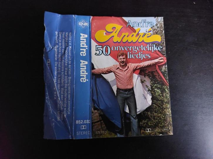 ANDRÉ VAN DUIN - AND'RE ANDRÉ (CASSETTEBANDJE), Cd's en Dvd's, Cassettebandjes, Gebruikt, Origineel, Nederlandstalig, 1 bandje