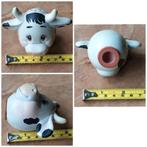 Koe, stier, zout strooier, gaaf decoratief beeldje, 9 x 7 cm, Ophalen of Verzenden