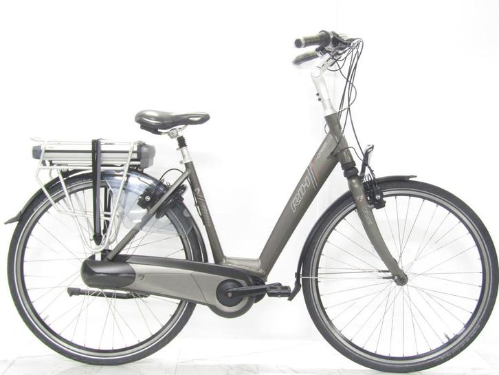 Rih Omega grijs dames 50cm 28inch, Fietsen en Brommers, Elektrische fietsen, Gebruikt, Overige merken, 47 tot 51 cm