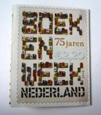 Boekenweek 75 jaar 2,20 euro boek postfris boekenweekzegel, Ophalen of Verzenden, Na 1940, Postfris